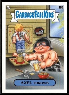 2020 Topps Garbage Pail Kids 35th Anniversary #16b Axel Throws
