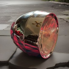 Scheinwerfer Headlight Komplett Chrom kommt von einer Triumph