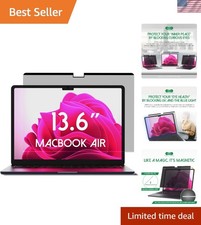 Magnetic Privacy Screen for MacBook Air 13  13.6 Inch 2022-2025, M2, M3, M4,...