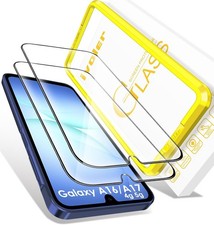 2-Pack Tempered Glass Screen Protectors for Samsung Galaxy A16  A17 5G 6.7