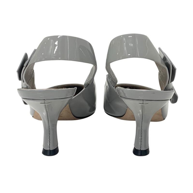 Christian Dior Pumps Heel Leather Gray EU34/US4 116651c thumbnail 5