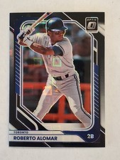ROBERTO ALOMAR 2026 Donruss Baseball OPTIC BLACK PANDORA #31 Blue Jays