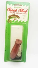 Y59) NEW OLD STOCK CREEK CHUB 6577P MOUSE LURE IN COPPER COLOR SIOUX CITY