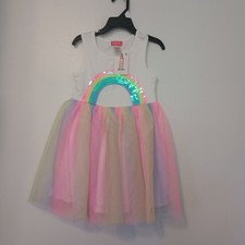 Size 4 Zunie Girls Soft Comfortable Pullover Lightweight Tutu Dress - A01