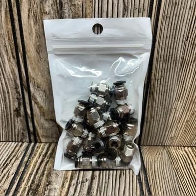 20 Pack BIQU PC4-01 Pneumatic Connectors for 1.75mm PTFE Bowden Tube