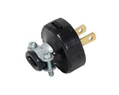 B&P Lamp  Black Plug for SVT Wire