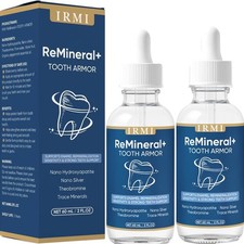 Irmi Dental Care Drops - Remineral Tooth Armor, Cavity 2 Fl Oz Pack of 2 , 1