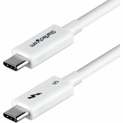 StarTech 3ft 1m Thunderbolt 5 Cable 80Gbps/120Gbps 240W PD 8K 60Hz Certified