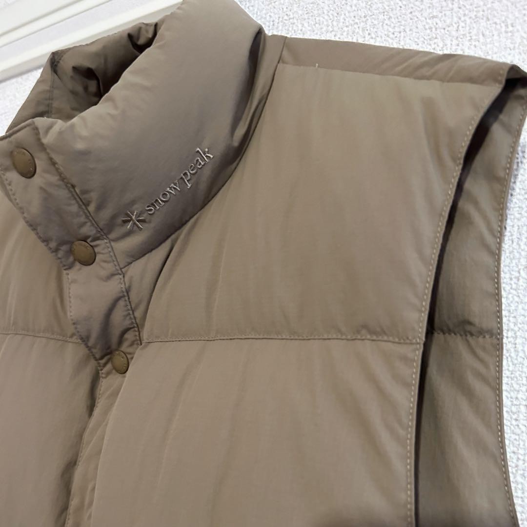 スノーピーク　RecycledNylon RipstopDownVest Snow Peak Recycled Nylon Ripstop Down Vest, Special Order | eBay