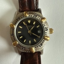 Vintage Caravelle By Bulova Diver Date Watch working new battery