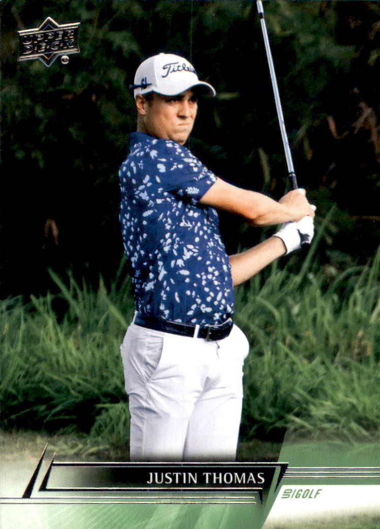 2024 Upper Deck #17 Justin Thomas - GOLF