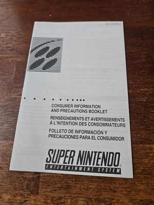 #ad Consumer Information And Precautions Booklet SNS USA 4 $9.99