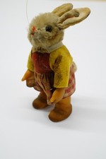 Alter Steiff Hase mit Knopf im Ohr – ca. 1920 – Mohair – Sammlerstück – Nachlass