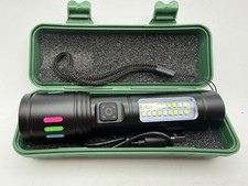 Rechargeable LED Flashlight USB Charger Energy Saving New