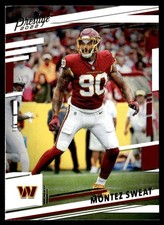 2022 Panini Prestige Montez Sweat Washington Commanders #299