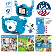 Creative Kids Camera with Time-Lapse & Selfie Modes: Best Gift for 3-12