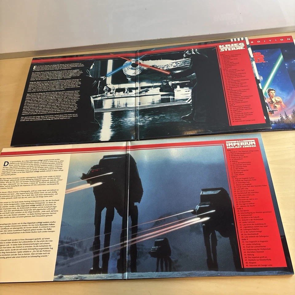LaserDisc Krieg der Sterne Starwars Triologie Laser-Disc deutsch / Bestzustand  - Bild 3 von 4