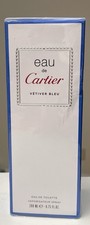 Eau De Cartier Vetiver Bleu 6,75 oz 200 ml Eau de Toilette Spray Hombres Sellado RARO