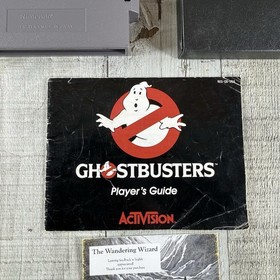 Ghostbusters NES Nintendo W/Manual Good Condition Tested Working Vintage