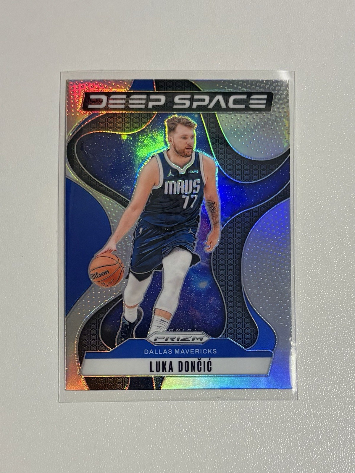 Luka Doncic - Mavericks - 2024-25 Prizm - Deep Space Insert - Silver Prizm - #4