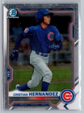 2021 Bowman Draft #BDC-193 Cristian Hernandez Chrome