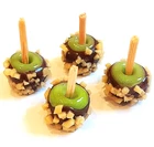 100 Dollhouse Miniature Chocolate Apples *Doll Mini Sweet Food Set Wholesale Lot