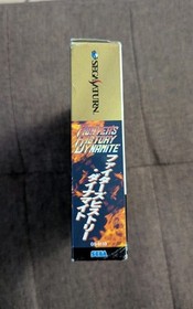 Fighters History Dynamite Sega Saturn Japan Big box And RAM Cib
