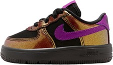 Nike Force 1 Low LV8 4 Baby/Toddler Shoes Black/Bold Berry - Black/Bold Berry