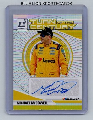 2025 Donruss Turn of the Century Signatures Michael McDowell