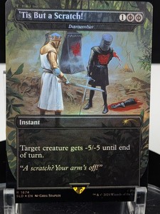 tis but a scratch mtg card Scratch! and maybe a new arm tis but a scratch mtg