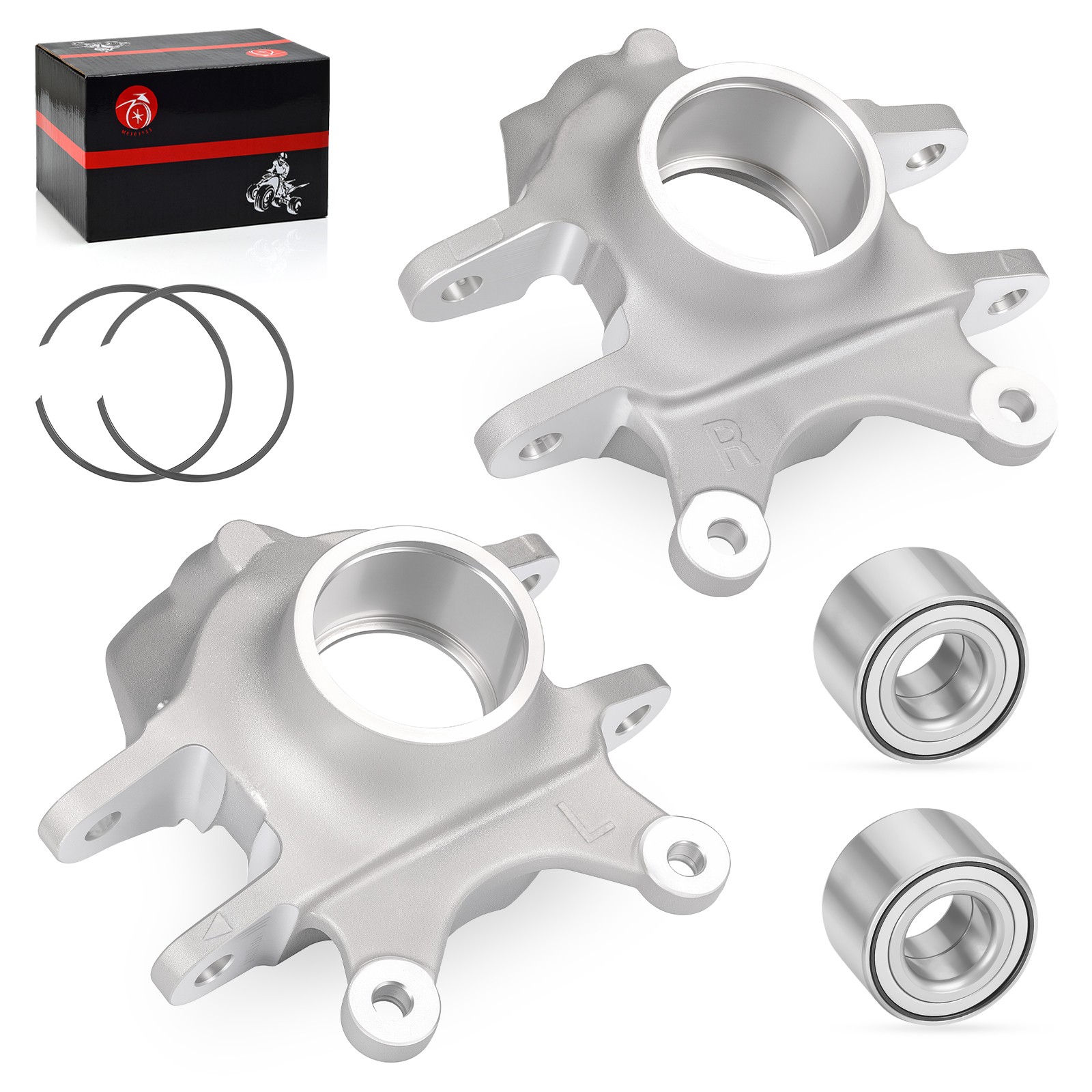 Left Right Rear Wheel knuckle Bearing Kit for Can-Am Maverick 1000R 2013-2018