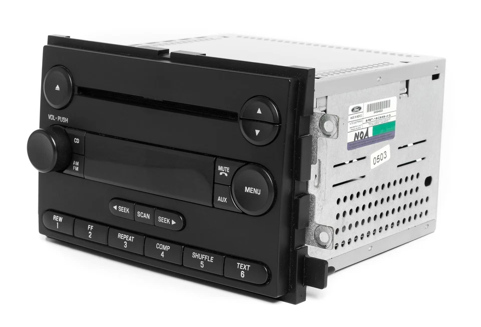 2005 Ford Freestyle Mercury Montego AM FM CD Radio Bluetooth Mod 5F9T-18C869-AG - Image 3 of 4