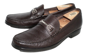 Bally Brown Woven Leather Horsebit Loafers Men’s 10 Bally Horsebit Loafers | eBay main image 3
