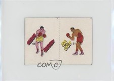 1985 Fight of the Century Stickers Pairs Ingemar Johansson Joe Louis #48/31 0a4f