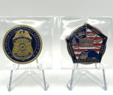 2 Pcs. US Secret Service-US Pentagon DOD Challenge Coin Gift Set