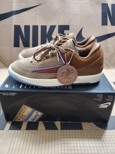 Size 12 - Two 18 x Air Jordan 2 Retro Low Brown