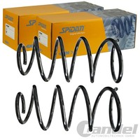 2X Spidan Fahrwerksfedern Vorne Passend FÜR Mazda 3 Links+Rechts | 86899