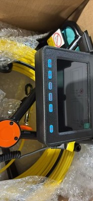 VER Sewer Camera with WiFi 164ft/50m IP68 Drain Pipeline Camera 12 LED Lights