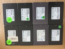 Lot Of 8 Samsung 128GB SATA 2.5" Solid State Drives.