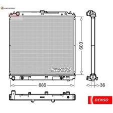 KÜHLER MOTORKÜHLUNG DRM46042 FÜR NISSAN ARMADA/III/SUV NP300/FRONTIER/NAVARA