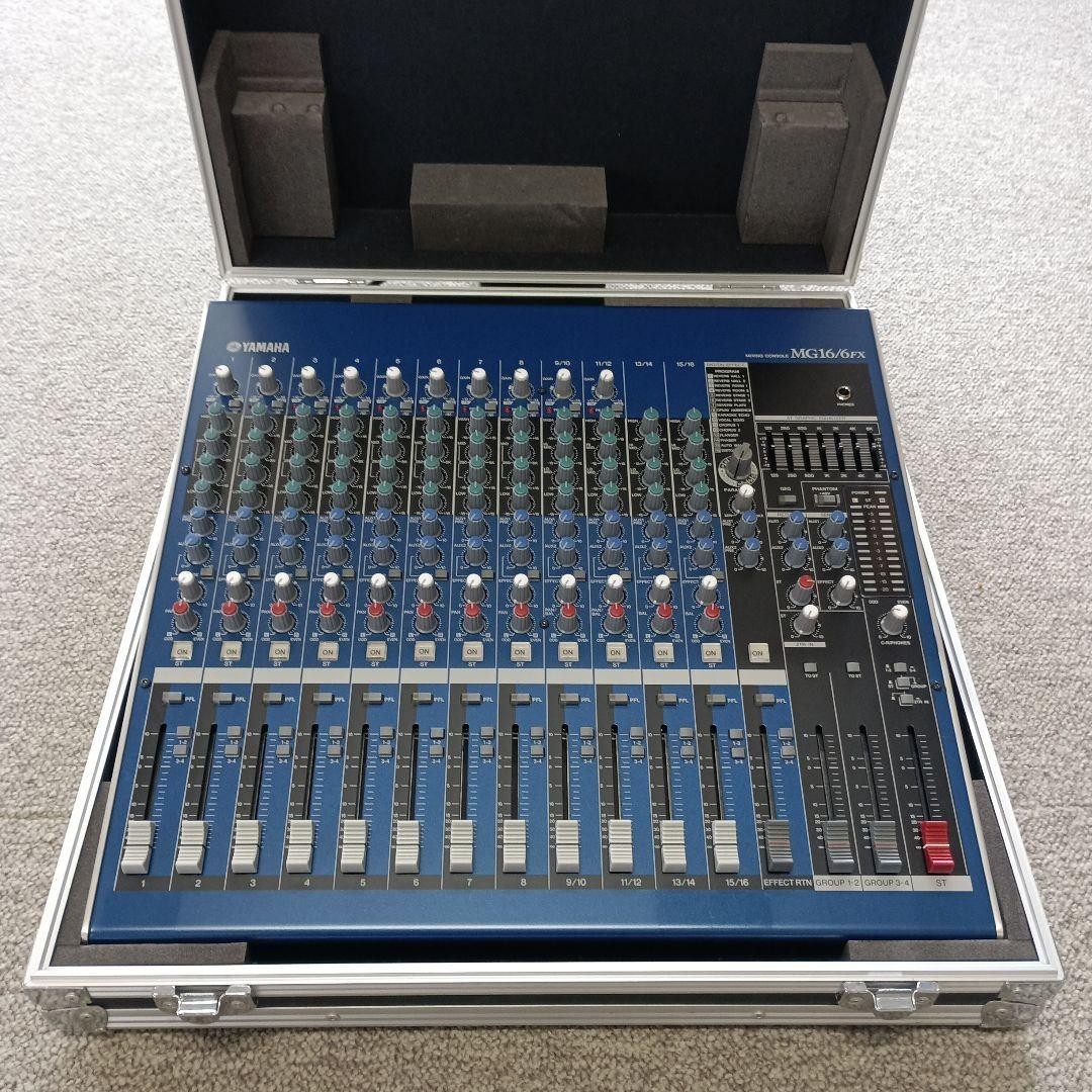 通電確認済 YAMAHA MGP16X ミキサー ヤマハ 16ch アナログ YAMAHA MGP16X: アナログとデジタルを高次元で融合したハイブリッドな