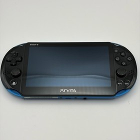 SONY PS Vita PCH-2000 Console Blue Fast Shipping No joystick drift