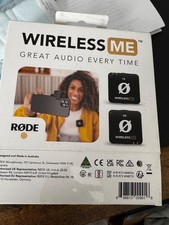 Rode Wireless ME Clip-on Wireless Microphone System Open Box
