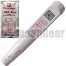 Milwaukee EC60  EC/TDS/°C Tester Conductivity Meter, 60