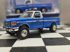 Greenlight 1991 Ford F-250 Pickup Truck NYPD New York City Police 4x4 1/64 Car