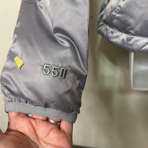 THE NORTH FACE Puffer Jacket Silver Goose Down 550 Fill Quilted Small 3365 - Picture 9 of 17