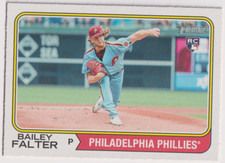 2023 Topps Heritage #314 Bailey Falter RC Philadelphia Phillies