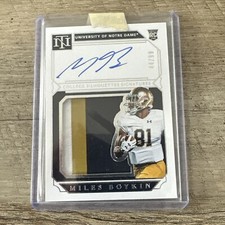 2019 National Treasures Miles Boykin #104 /99
