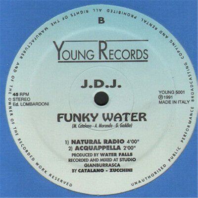 J.D.J.   Funky Water 12'' Vinyl Maxi Single