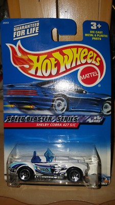 Hot Wheels 1999 Speed Blaster Series Shelby Cobra 427 S/C Collector No 040 4 of4